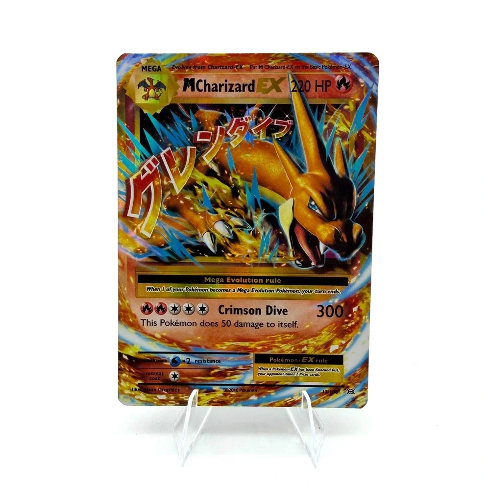 M Charizard EX 13/108 Ultra Rare XY Evolutions Pokémon Card